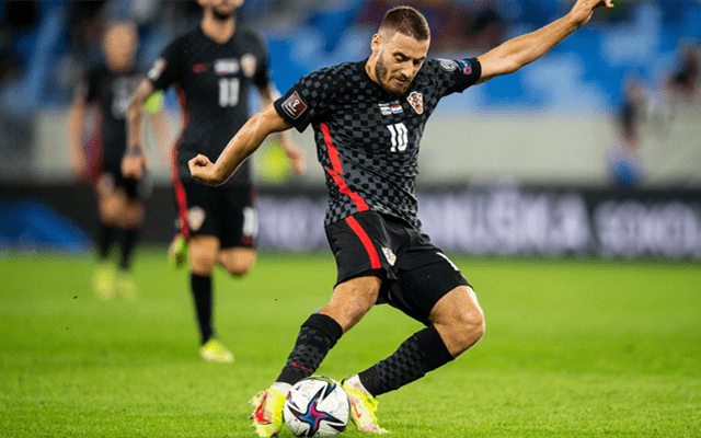 克罗地亚客场战平斯洛文尼亚，积分榜位居第二