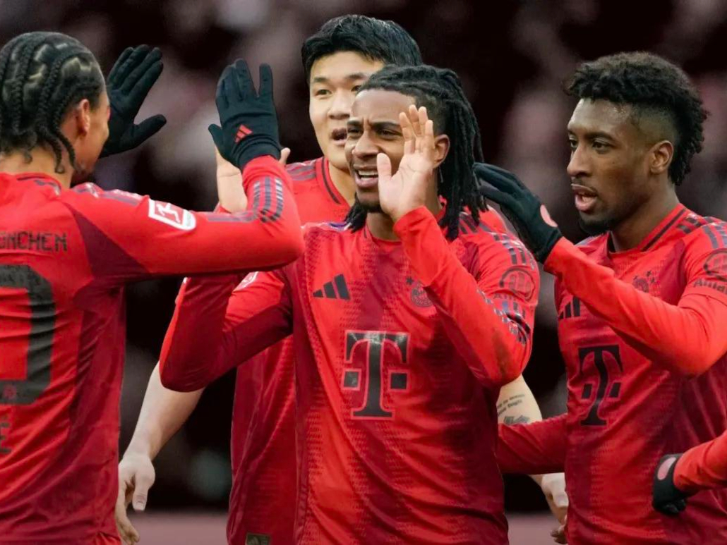 九游体育在线登录-拜仁慕尼黑客场大胜，稳居德甲榜首